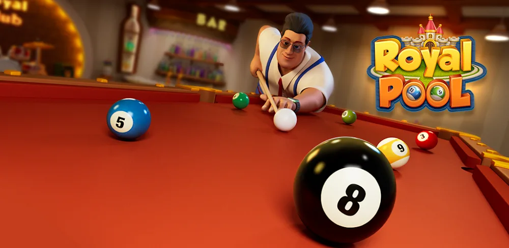 Royal Pool: 8 Ball & Billiards v4.8 MOD APK (Menu, Unlimited Coins, Stars)