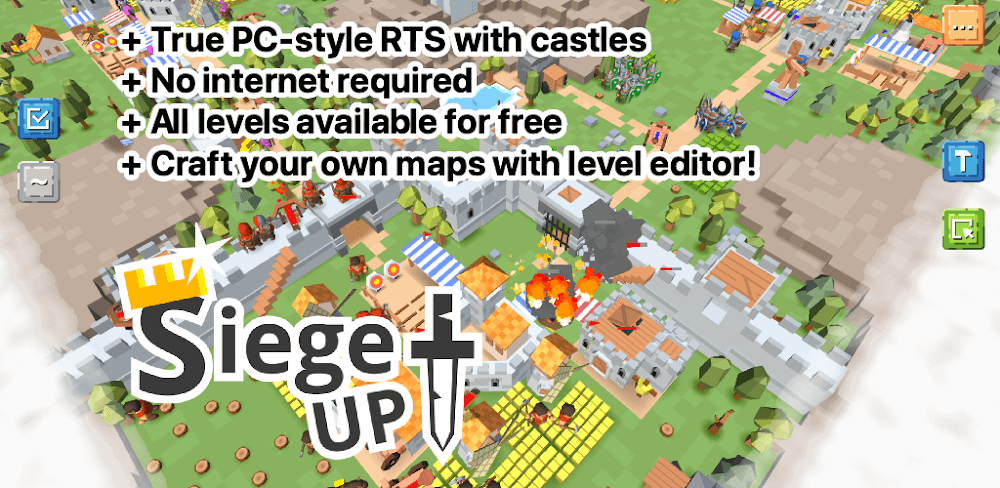 RTS Siege Up v1.3.42r6 MOD APK (Unlimited Resources)