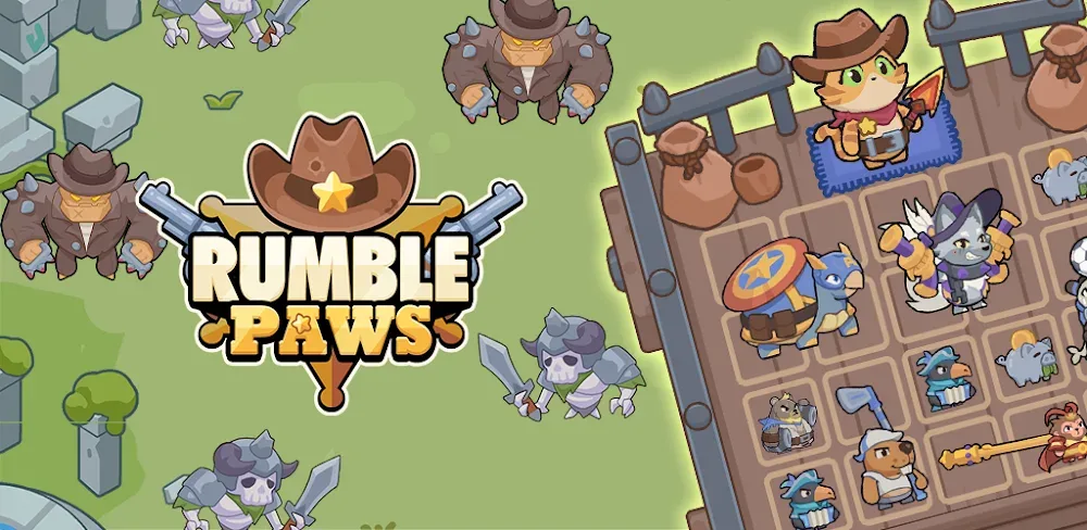 Rumble Paws v1.28.02 MOD APK (Menu, Unlimited All)