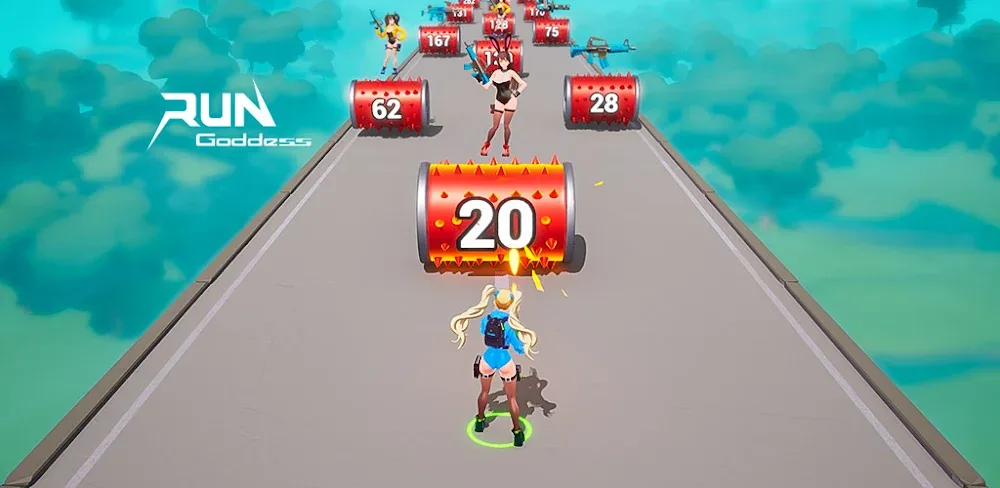 Run Goddess v0.0.60 MOD APK (Menu, Speed, No CD)