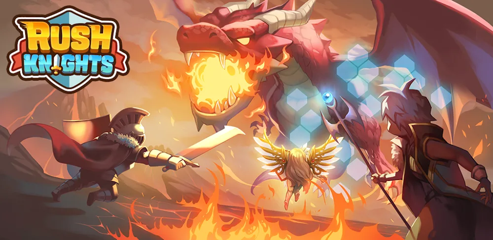 Rush! Knights v1.3.130 MOD APK (Menu, Money, Speed)