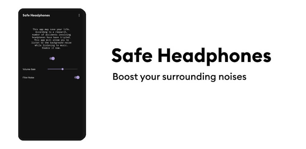 Safe Headphones v4.1.4 MOD APK (Premium Unlocked)