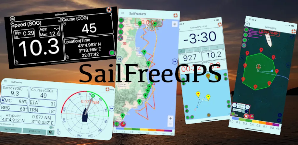SailFreeGPS v5.1.3 MOD APK (Premium Unlocked)