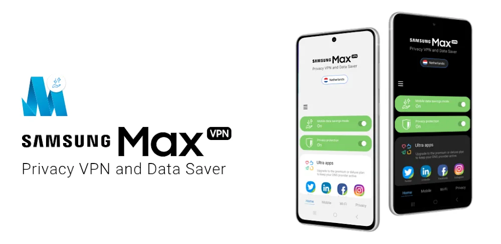 Samsung Max VPN v4.8.29 MOD APK (Premium Unlocked)