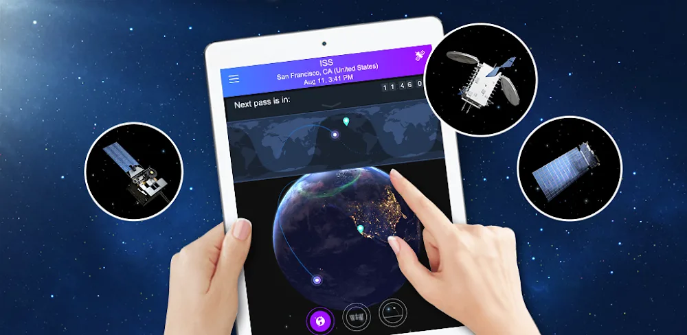 Satellite Tracker by Star Walk v1.5.0 MOD APK (Premium Unlocked)