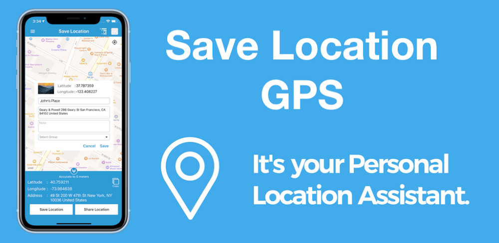 Save Location GPS v11.6 APK + MOD (Pro Unlocked)