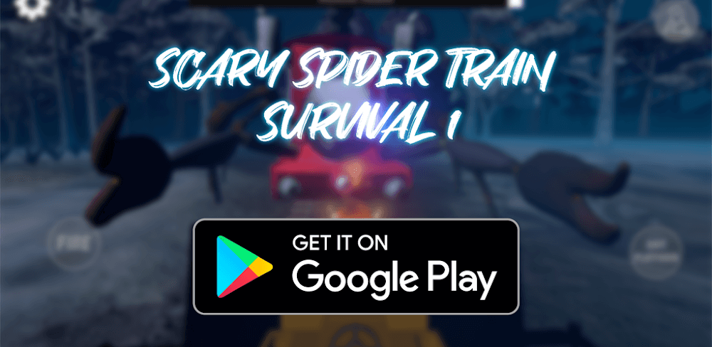 Scary Spider Train Survival 1 v16 MOD APK (Free Upgrades)