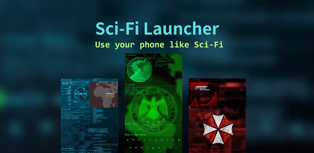 Sci-Fi Launcher v2.0.0-s MOD APK (Premium Unlocked)