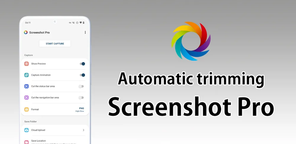 Screenshot Pro - Auto Trimming v7.2.2 APK (Full Version)