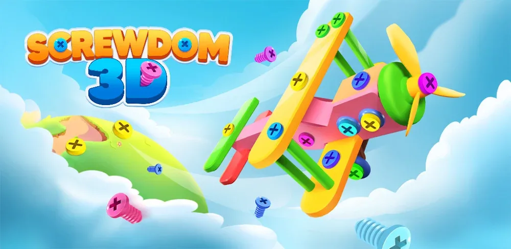 Screwdom 3D v11.0.2 MOD APK (Unlimited Money, Auto Win)