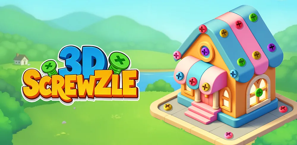 Screwzle 3D: Screw Sort v1.3.2 MOD APK (Unlimited Coins, Remove ADS)