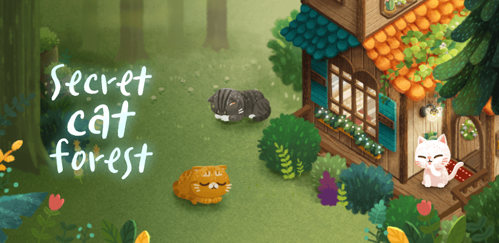 Secret Cat Forest v2.0.98 MOD APK (Unlimited Wood)