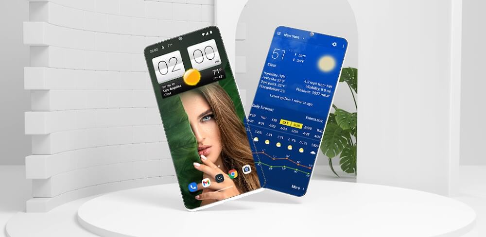 Sense V2 Flip Clock & Weather v9.07.0 MOD APK (Premium Unlocked)