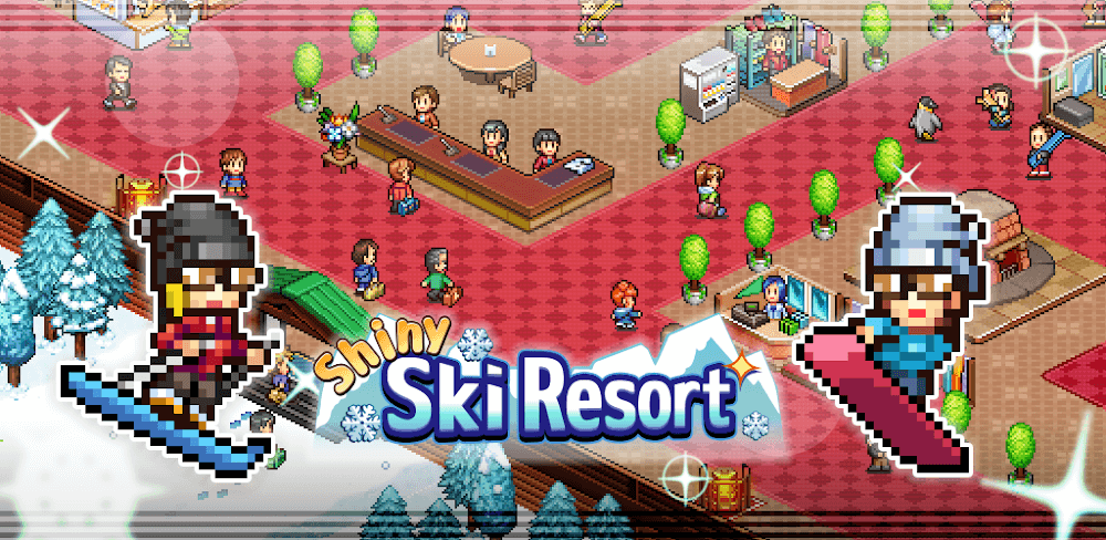 Shiny Ski Resort v1.4.4 MOD APK (Unlimited Money)