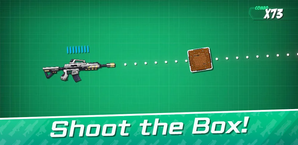 Shoot the Box: Gun Game v13.1.2 MOD APK (Unlimited Gold, No ADS)