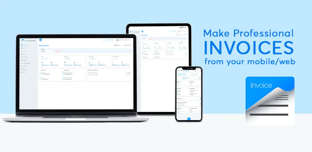 Simple Invoice Manager v5.0.57 MOD APK (Premium Unlocked)