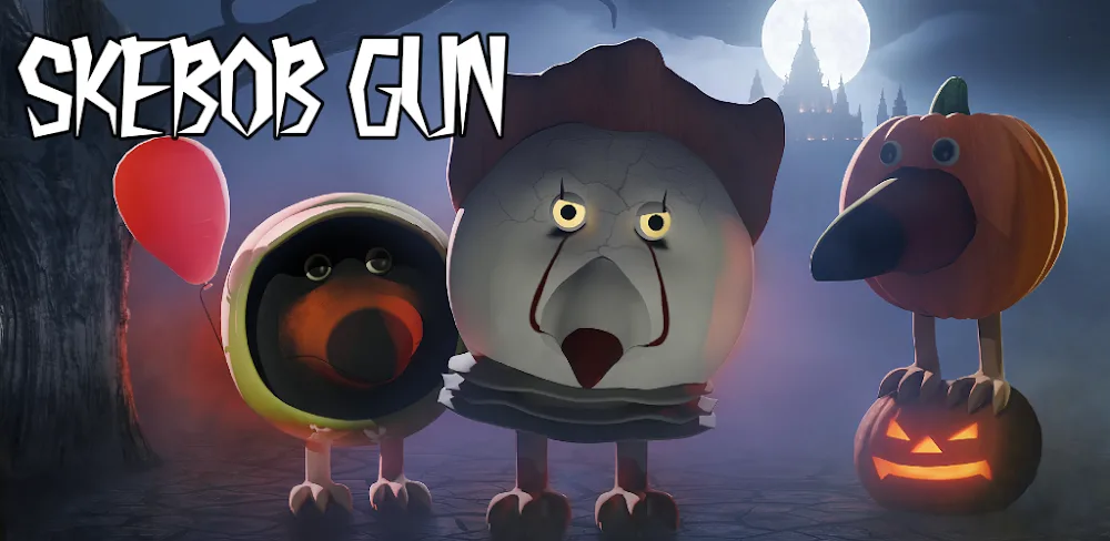 Skebob Gun v0.2.7 MOD APK (Unlimited Ammo, Money, Less Ads)