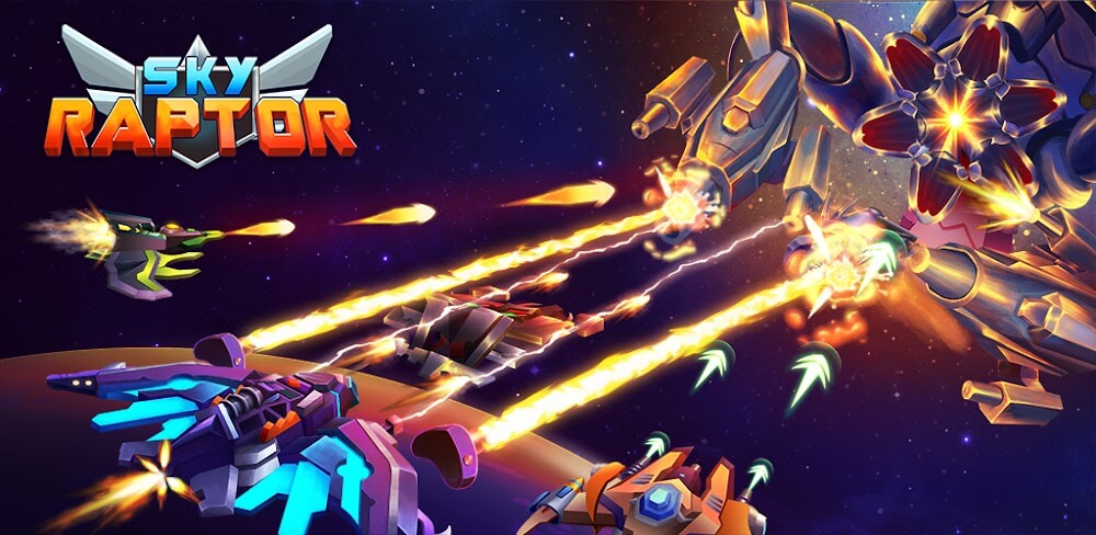 Sky Raptor v2.6.0 MOD APK (Damage, God Mode, Money)
