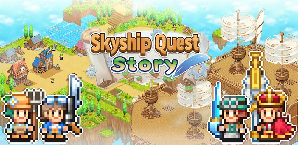 Skyship Quest Story v1.1.8 MOD APK (Menu, Unlimited All)