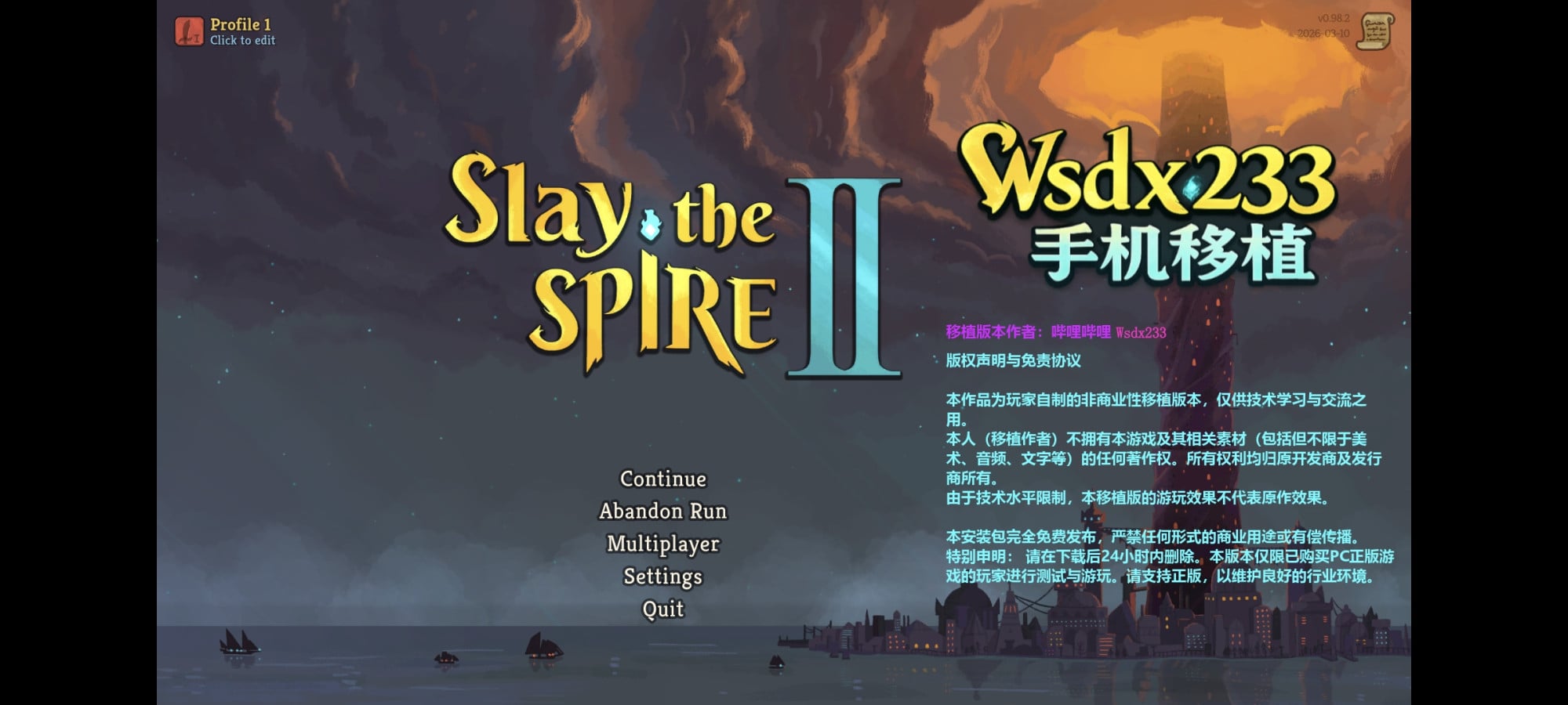 Slay the Spire 2 v0.103.3 APK (Unlocked Game)