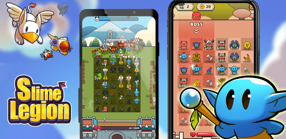Slime Legion v4.2.0 MOD APK (Menu, Damage, God Mode)