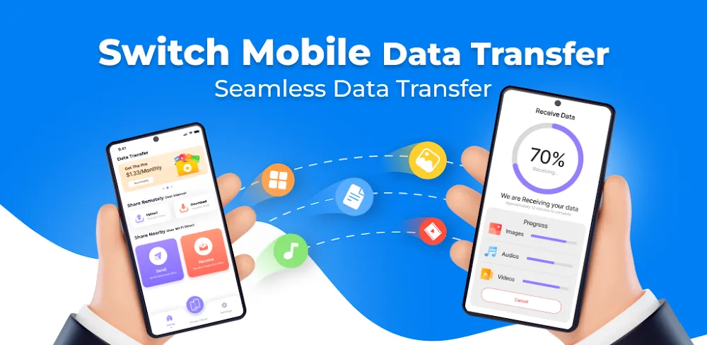 Smart Data Transfer v7.20 MOD APK (Premium Unlocked)