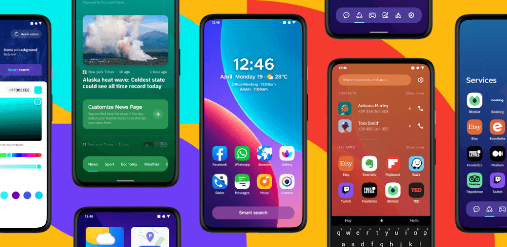 Smart Launcher 6 v6.6 build 011 MOD APK (Pro Unlocked)