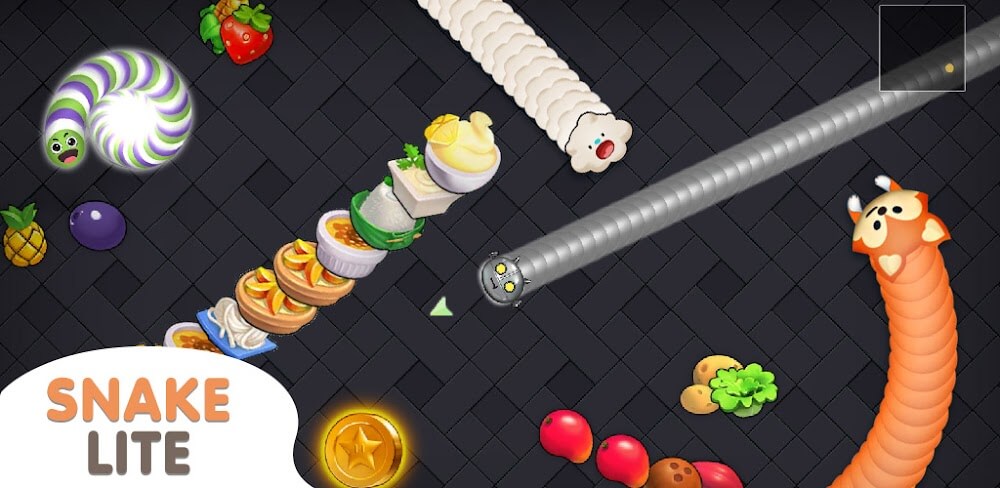 Snake Lite v4.34.0 MOD APK (Menu, Money, Zoom)
