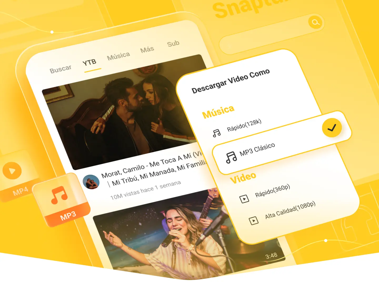 SnapTube v7.60.1.76001601 MOD APK (VIP Unlocked, AD-Free)