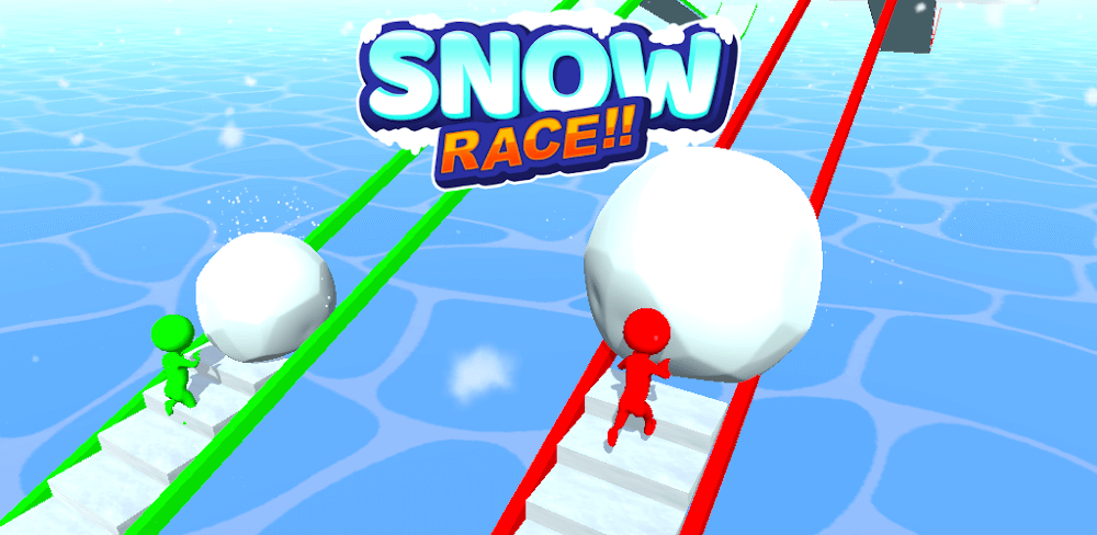 Snow Race!! MOD APK v2.2.0 (Unlocked All Skins)