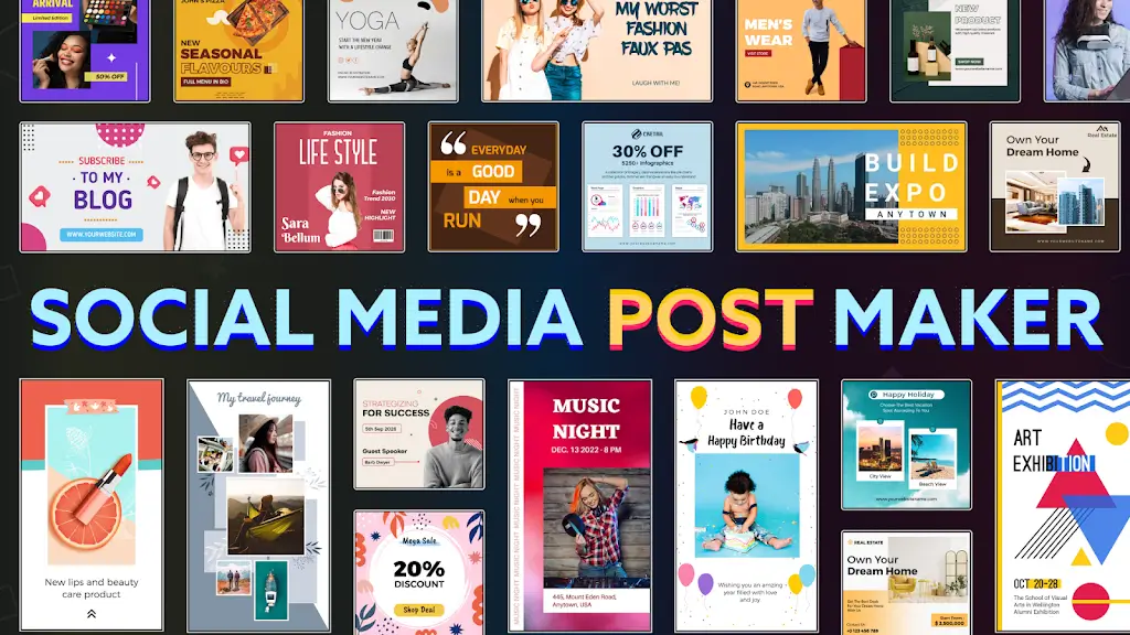 Social Media Post Maker v97.0 MOD APK (Premium Unlocked)