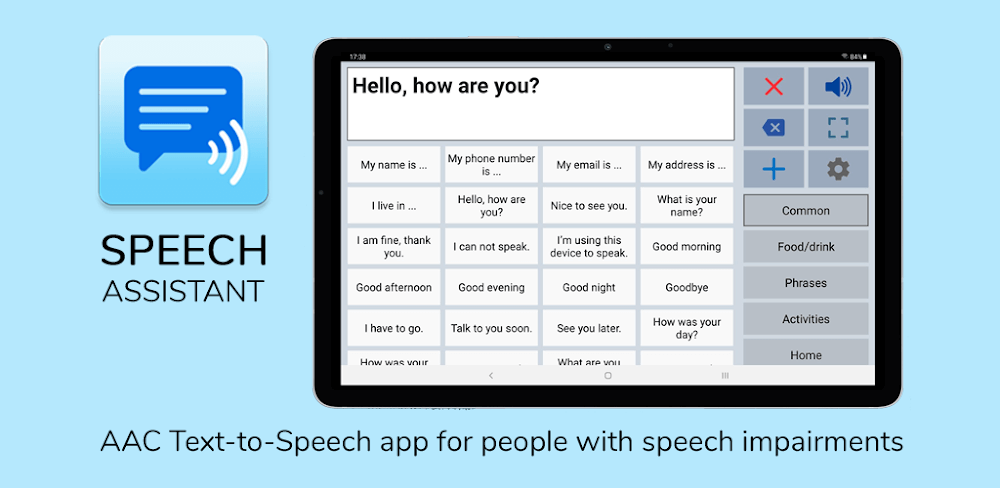 Speech Assistant AAC v6.5.91 MOD APK (Premium Unlocked)