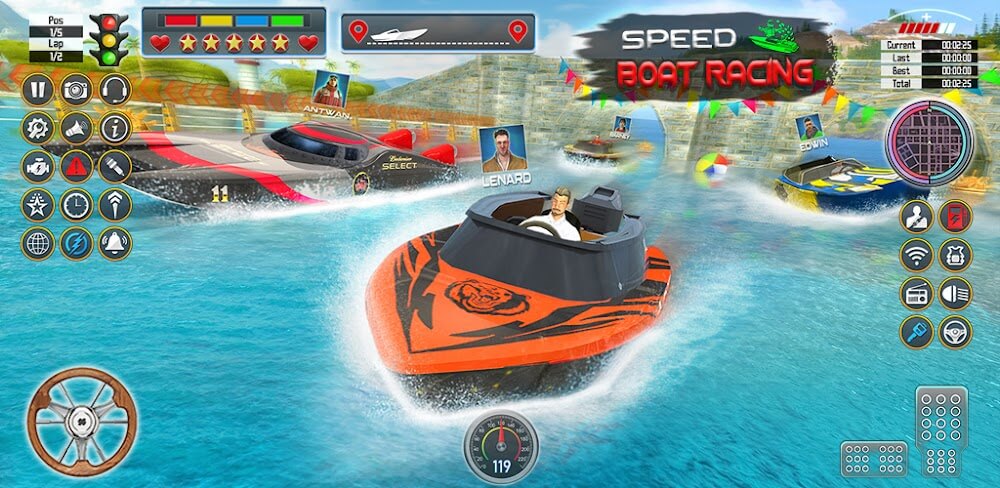 Speed Boat Racing v2.3.1 MOD APK (Unlimited Money)