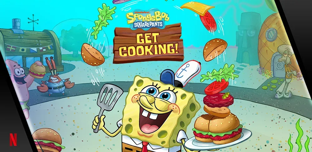 SpongeBob: Get Cooking v2.10.1 MKD APK (Full Game)