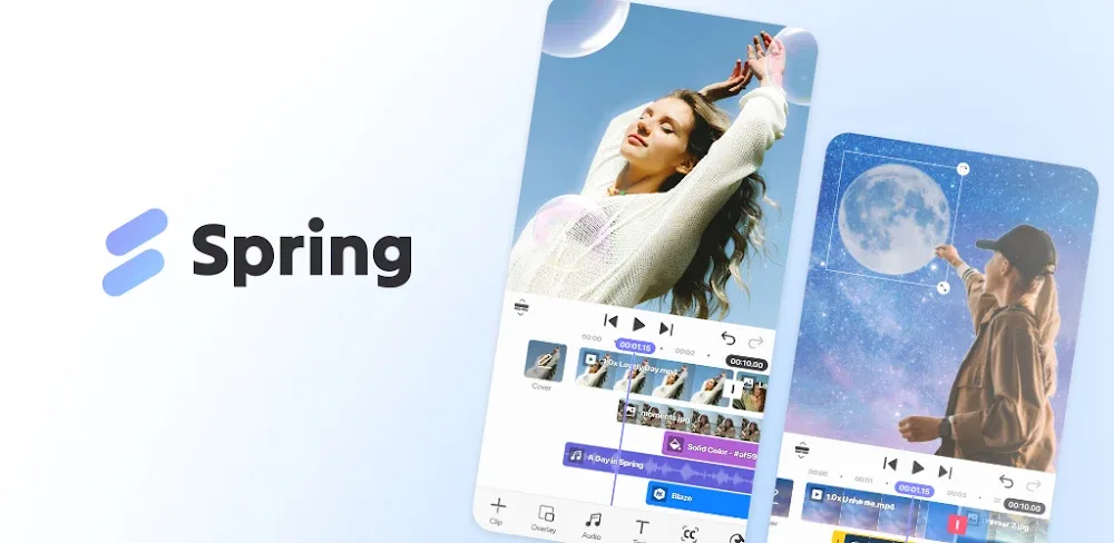 Spring - Video Editor & Maker v2.1.11.36528 MOD APK (Premium Unlocked)