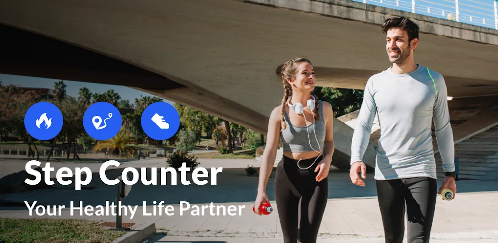Step Counter - Pedometer v1.5.4 MOD APK (Premium Unlocked)