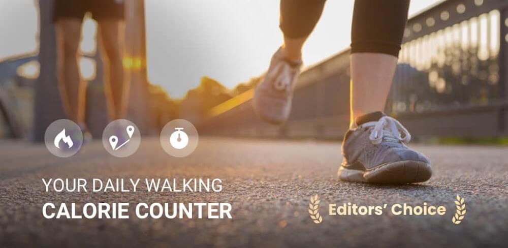Pedometer v1.6.7 MOD APK (Premium Unlocked)
