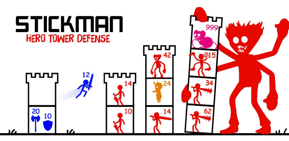 Stick Hero: Tower Defense v1.0.110 MOD APK (Unlimited Money)