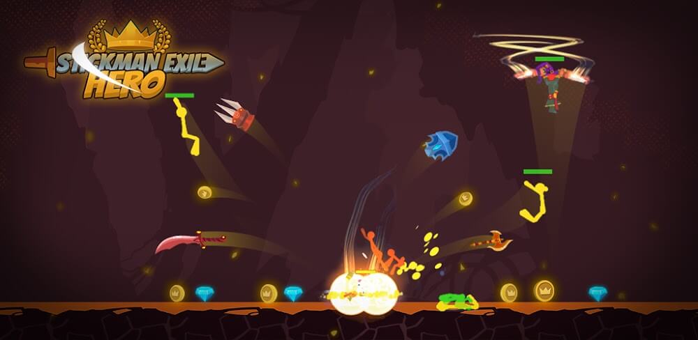 Stickman Exile Hero v1.66 MOD APK (Unlimited Money)