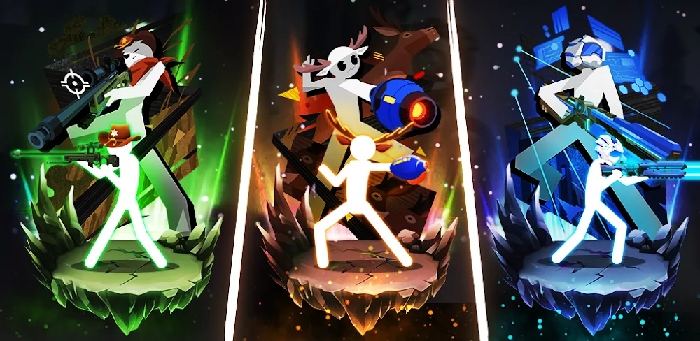 Stickman Go! Offline RPG Games v1.1.33 MOD APK (Damage, God Mode, Currency)