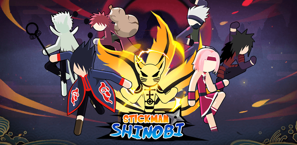 Stickman Shinobi Fighting v7.4 MOD APK (God Mode, No Skill CD, Money)