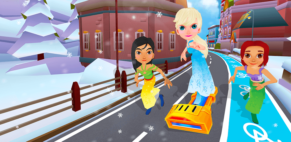 Subway Icy Princess Rush v1.4.2 MOD APK (Unlimited Money)