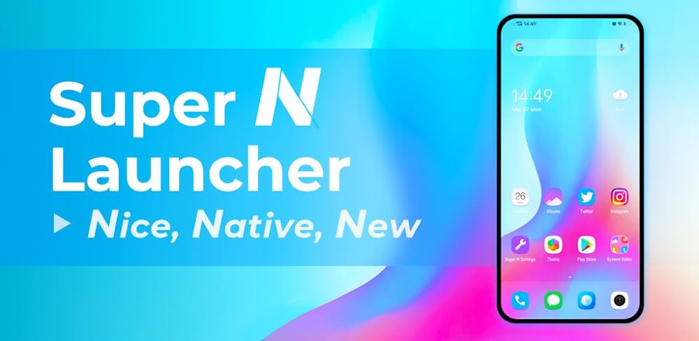 Super N Launcher v5.7 MOD APK (Premium Unlocked)