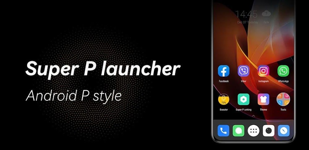 Super P Launcher v10.2 MOD APK (Premium Unlocked)