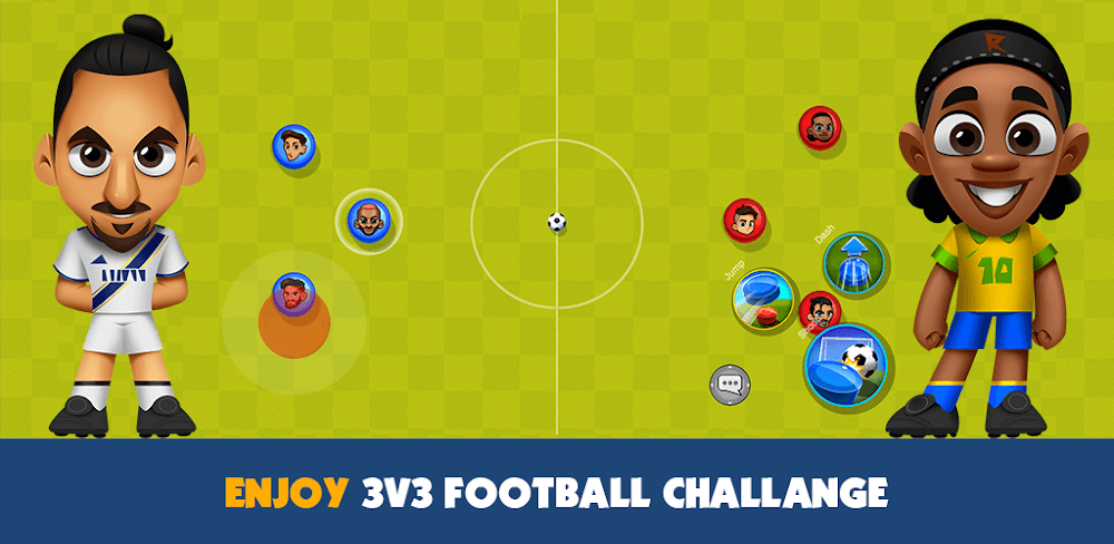 Super Soccer 3V3 v2.26 MOD APK (Always Winner, Full Energy, No-Ads)