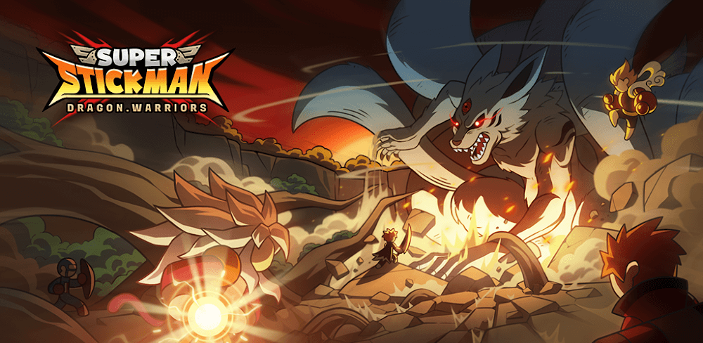 Super Stickman Dragon Warriors MOD APK v1.4.5 (Unlimited Money/Mana)