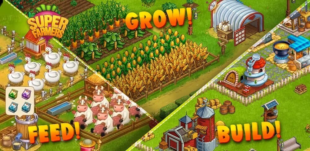 Superfarmers v1.41.0 MOD APK (Unlimited Money)