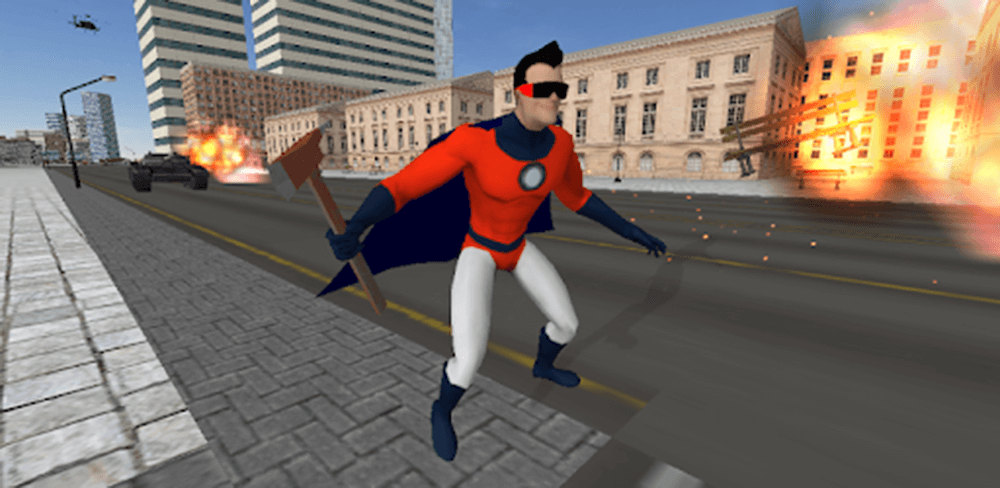 Superhero: Battle for Justice v3.3.8 MOD APK (Menu, Money, God Mode)