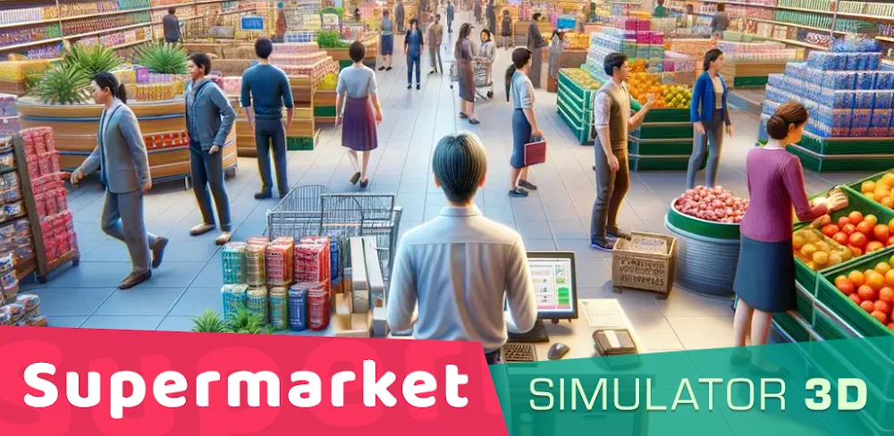 Supermarket Manager Simulator v1.2.10 MOD APK (Unlimited Money)