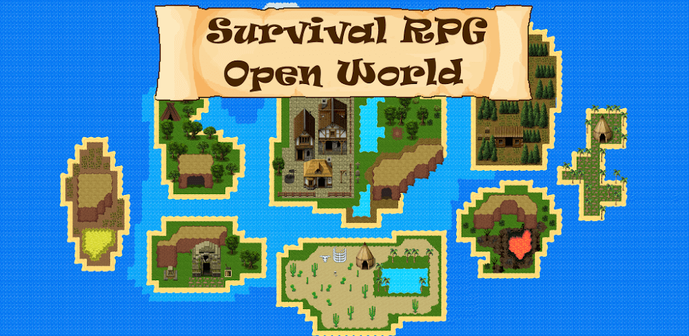 Survival RPG: Open World Pixel v5.1.2 MOD APK (Unlimited Money)
